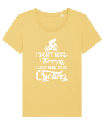 CYCLING Tricou mânecă scurtă guler larg fitted Damă Expresser