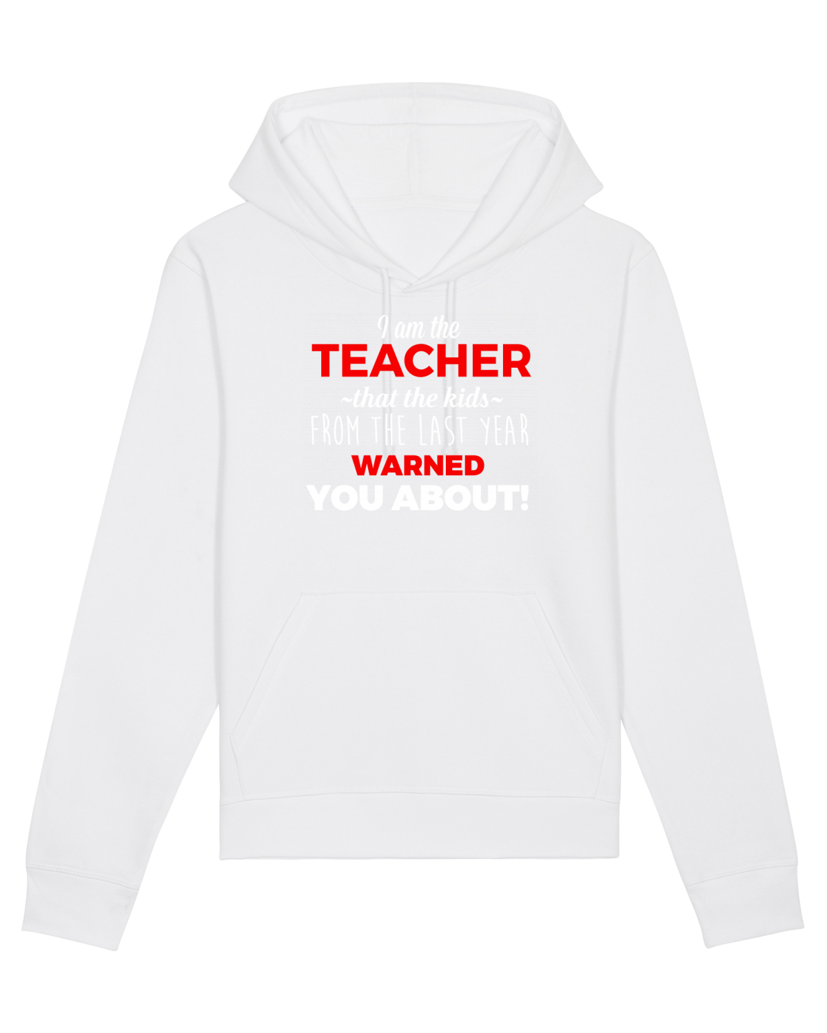 Hanorac Unisex Drummer White