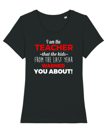 TEACHER Black