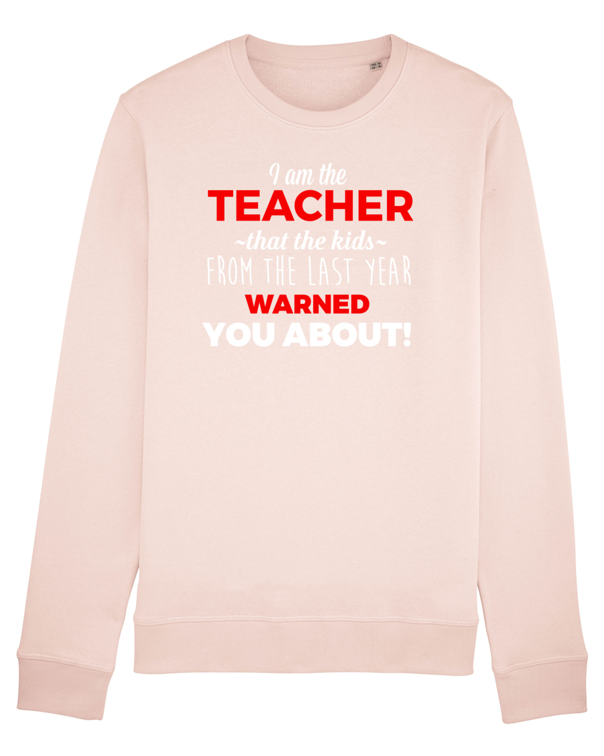 Bluză mânecă lungă Unisex Rise Candy Pink