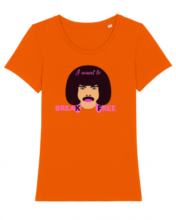 I Want To Break Free Bright Orange