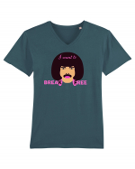 I Want To Break Free Tricou mânecă scurtă guler V Bărbat Presenter