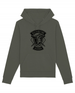 Skull Heart Black Hanorac Unisex Drummer