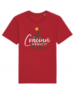 Craciun fericit! Tricou mânecă scurtă Unisex Rocker