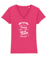 WANDER Tricou mânecă scurtă guler V Damă Evoker