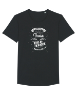 WANDER Tricou mânecă scurtă guler larg Bărbat Skater