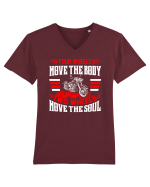 MOTORCYCLE Tricou mânecă scurtă guler V Bărbat Presenter
