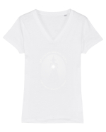 WITCH Tricou mânecă scurtă guler V Damă Evoker