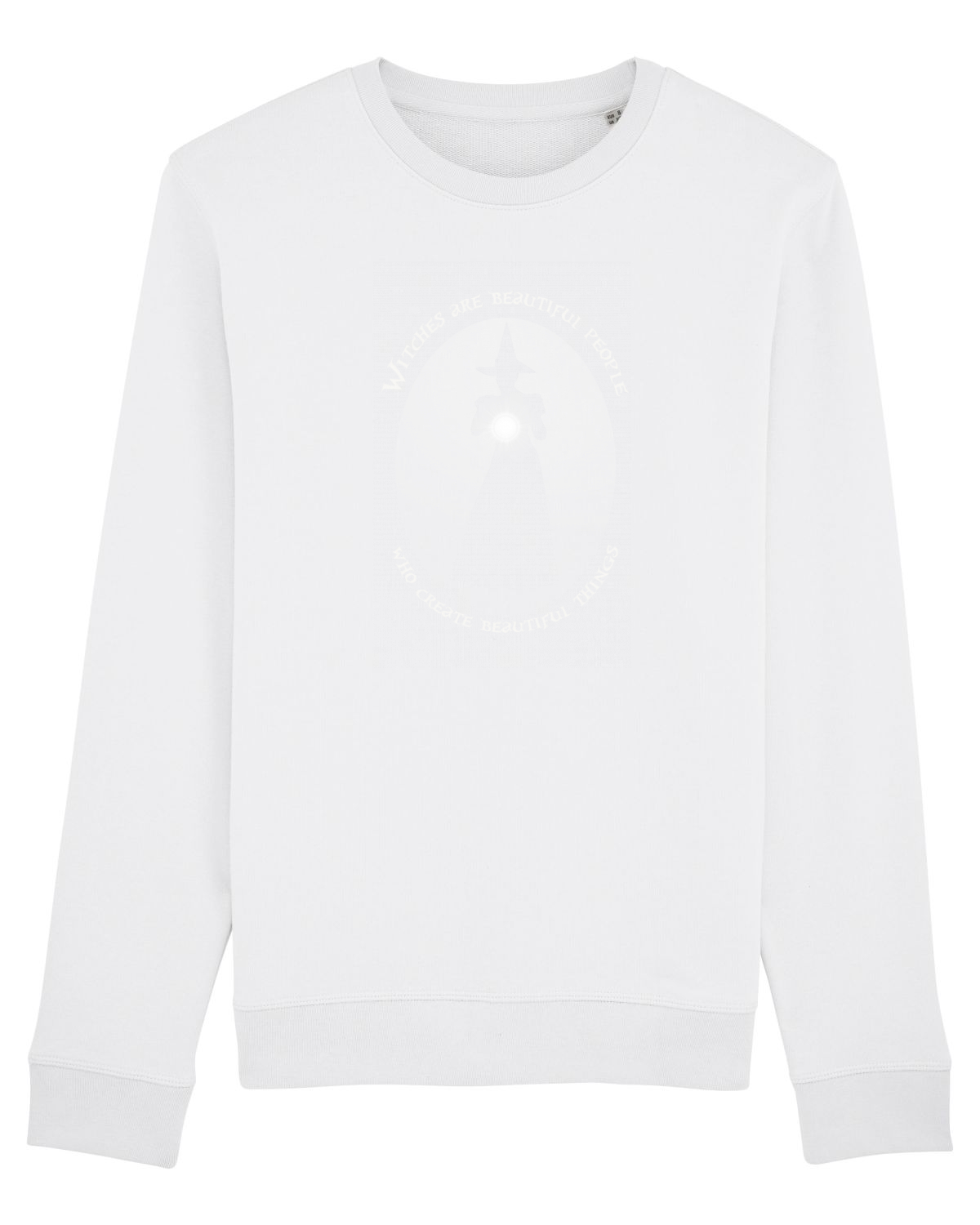 Bluză mânecă lungă Unisex Rise White