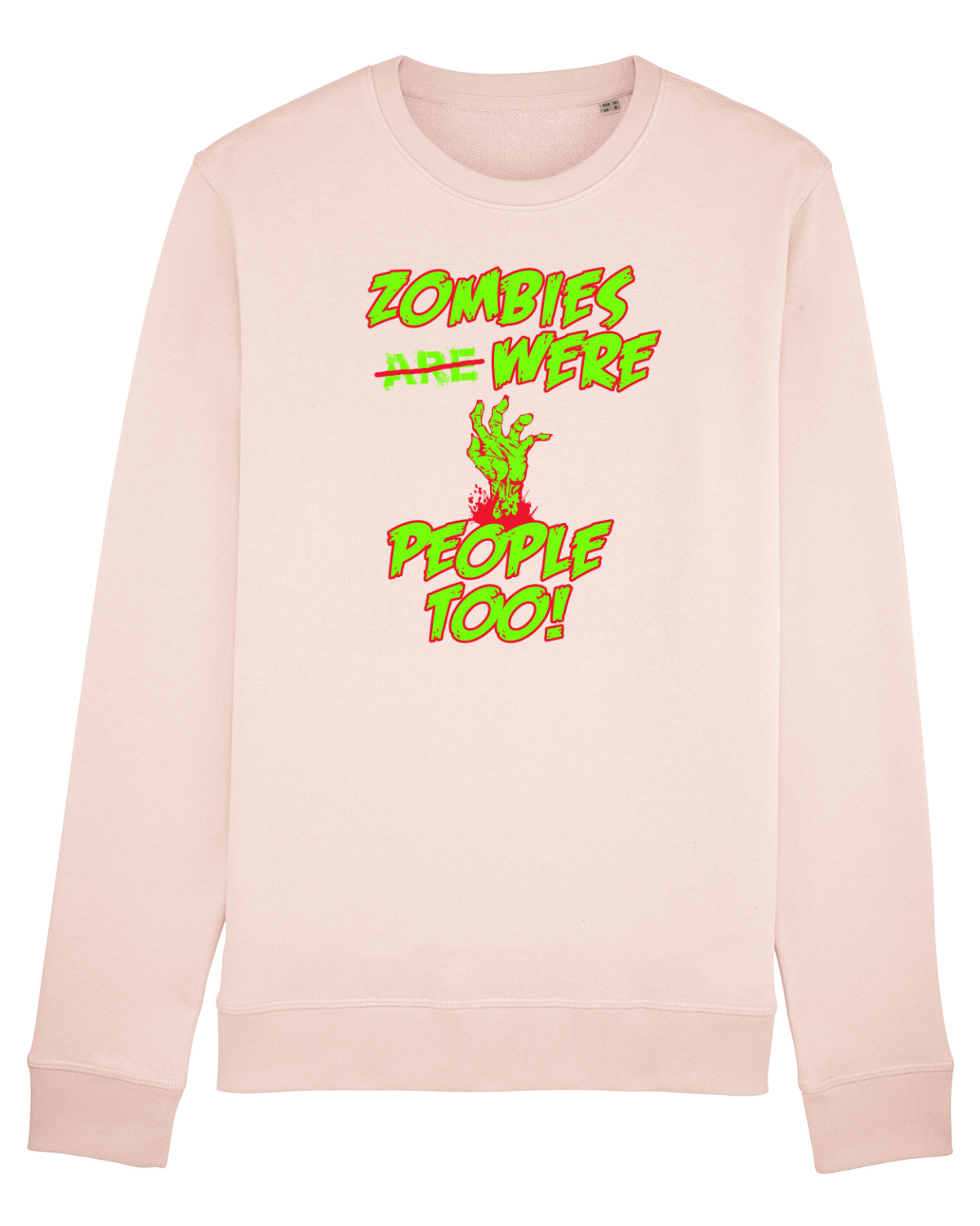 Bluză mânecă lungă Unisex Rise Candy Pink