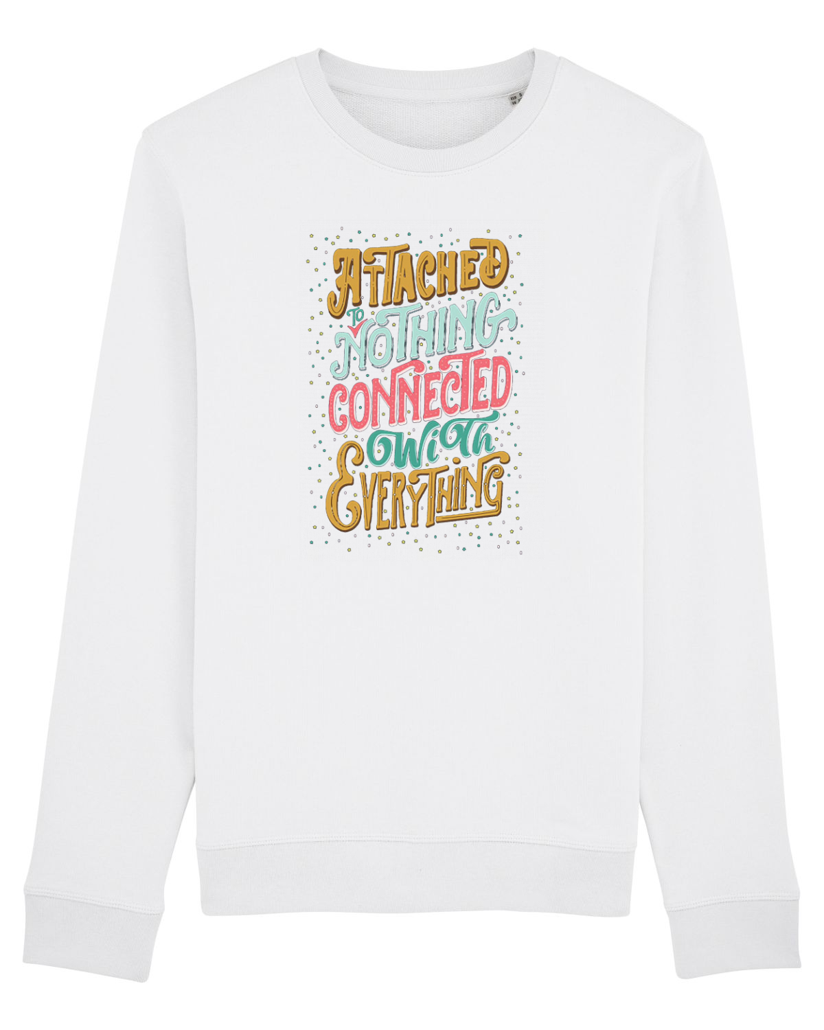Bluză mânecă lungă Unisex Rise White