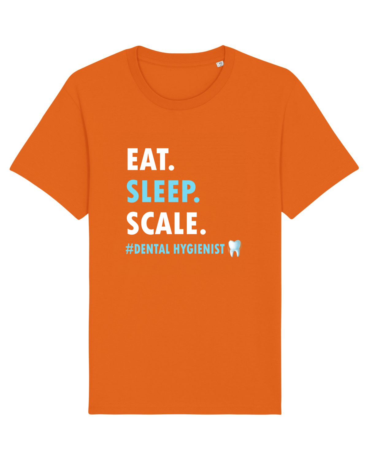 Tricou mânecă scurtă Unisex Rocker Bright Orange