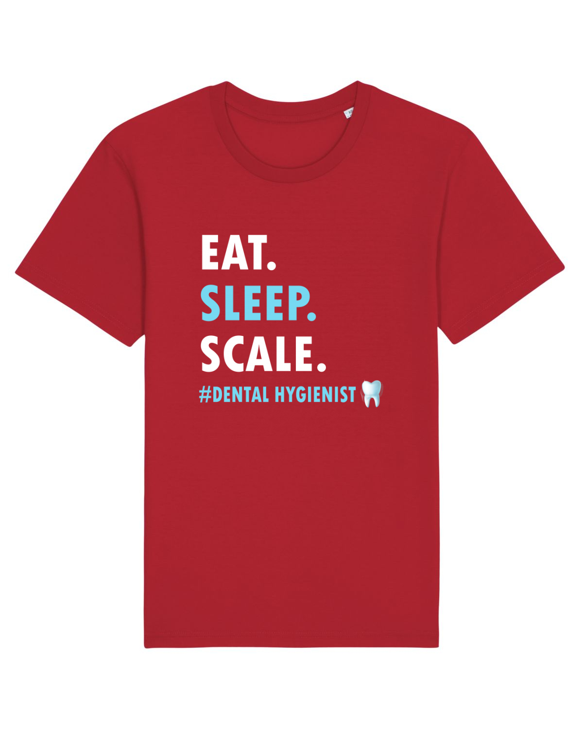Tricou mânecă scurtă Unisex Rocker Red
