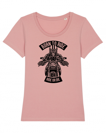 Born to Ride Skeleton Black Canyon Pink