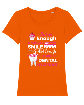 DENTAL HYGIENIST Bright Orange