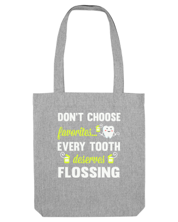 FLOSS TEETH Heather Grey