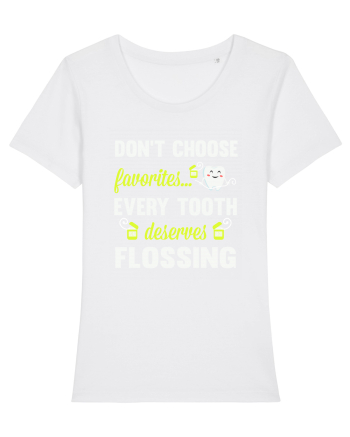 FLOSS TEETH White