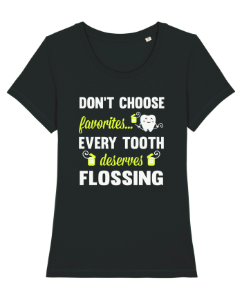 FLOSS TEETH Black
