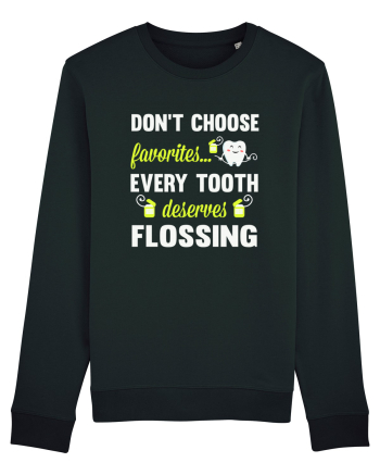 FLOSS TEETH Black