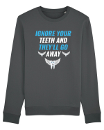 TEETH Bluză mânecă lungă Unisex Rise