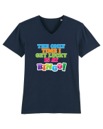 BINGO Tricou mânecă scurtă guler V Bărbat Presenter