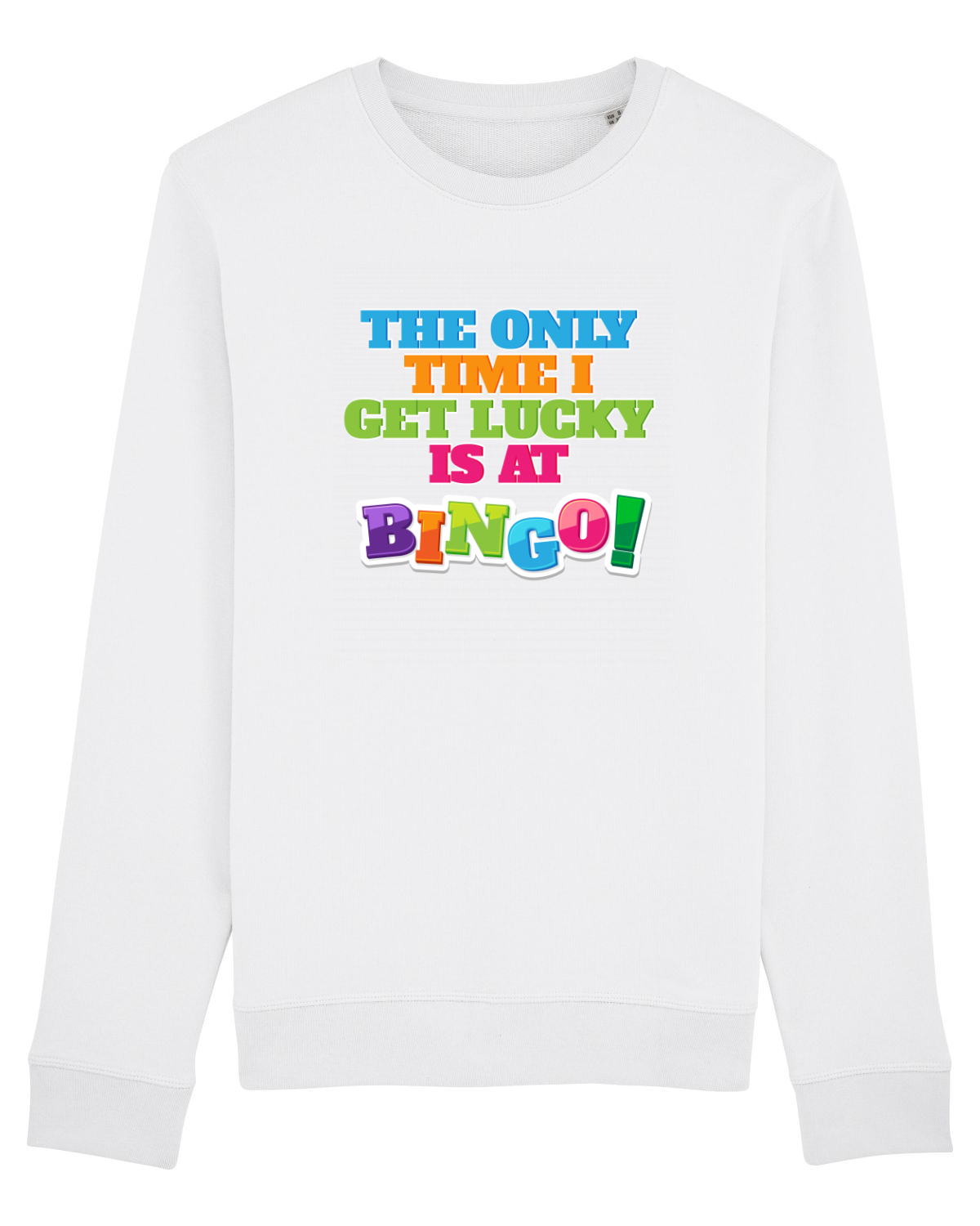 Bluză mânecă lungă Unisex Rise White
