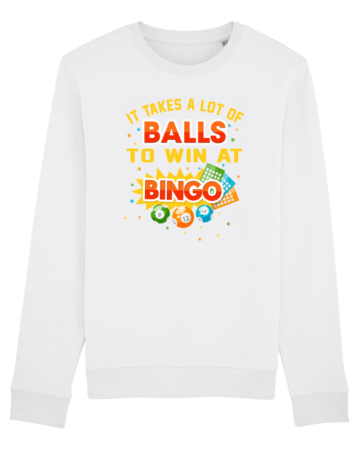 Bluză mânecă lungă Unisex Rise White