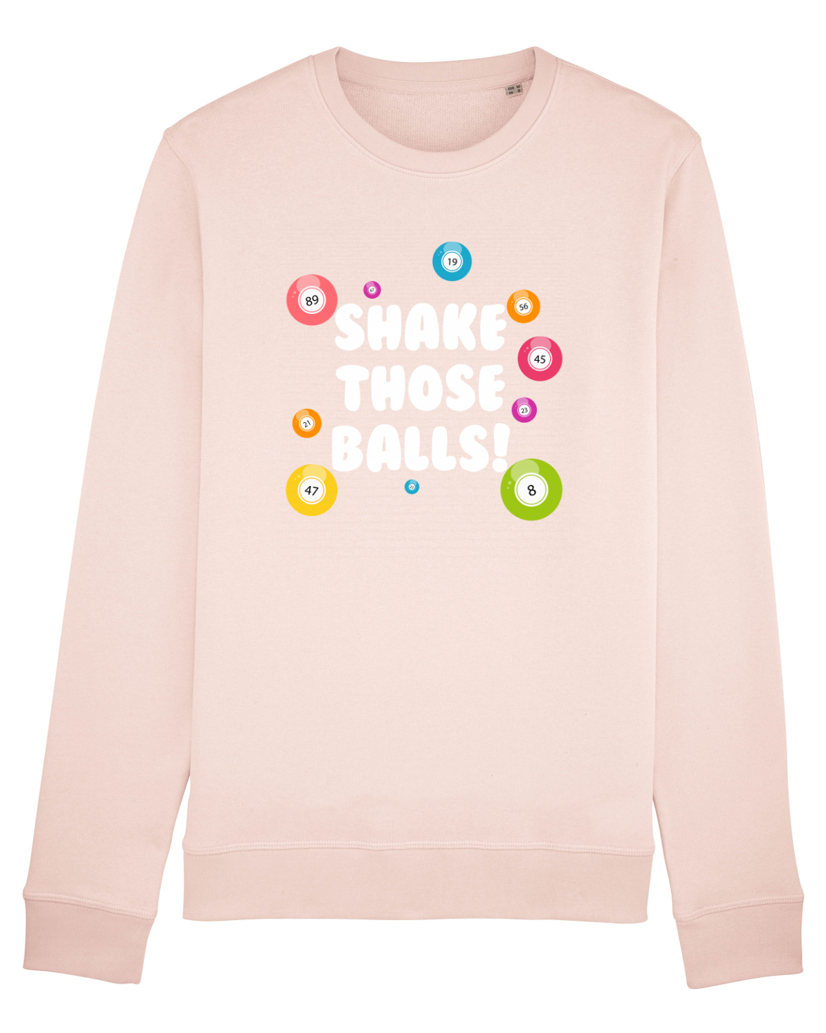 Bluză mânecă lungă Unisex Rise Candy Pink
