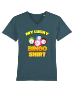 BINGO Tricou mânecă scurtă guler V Bărbat Presenter