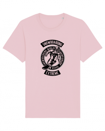 Snowboarding Extreme Black Cotton Pink