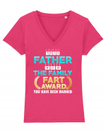 FATHER Tricou mânecă scurtă guler V Damă Evoker