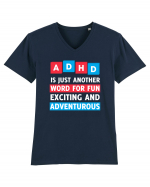 ADHD Tricou mânecă scurtă guler V Bărbat Presenter