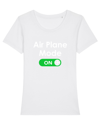 AIR PLANE MODE ON White