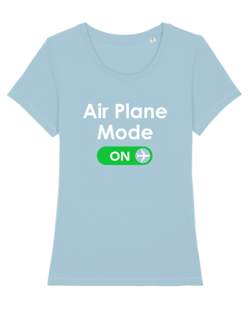 AIR PLANE MODE ON Sky Blue