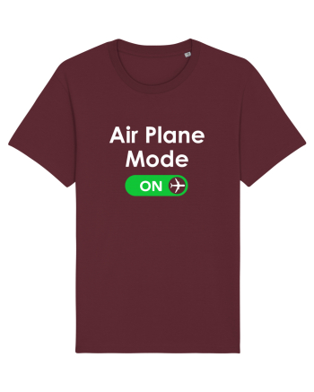 AIR PLANE MODE ON Burgundy
