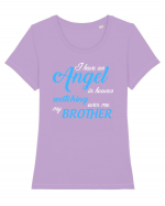 ANGEL Tricou mânecă scurtă guler larg fitted Damă Expresser