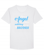 ANGEL Tricou mânecă scurtă guler larg Bărbat Skater