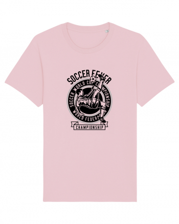 Soccer Fever Black Cotton Pink