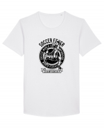 Soccer Fever Black Tricou mânecă scurtă guler larg Bărbat Skater