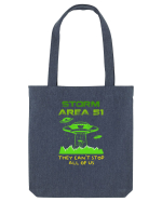 AREA 51 Sacoșă textilă