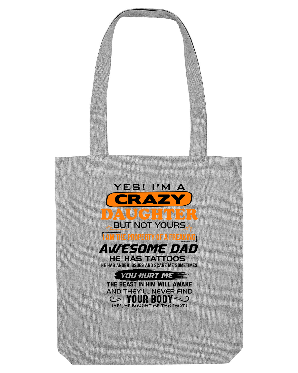 Sacoșă textilă Heather Grey