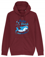 BABY SHARK Hanorac cu fermoar Unisex Connector