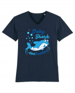 BABY SHARK Tricou mânecă scurtă guler V Bărbat Presenter