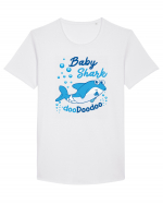 BABY SHARK Tricou mânecă scurtă guler larg Bărbat Skater