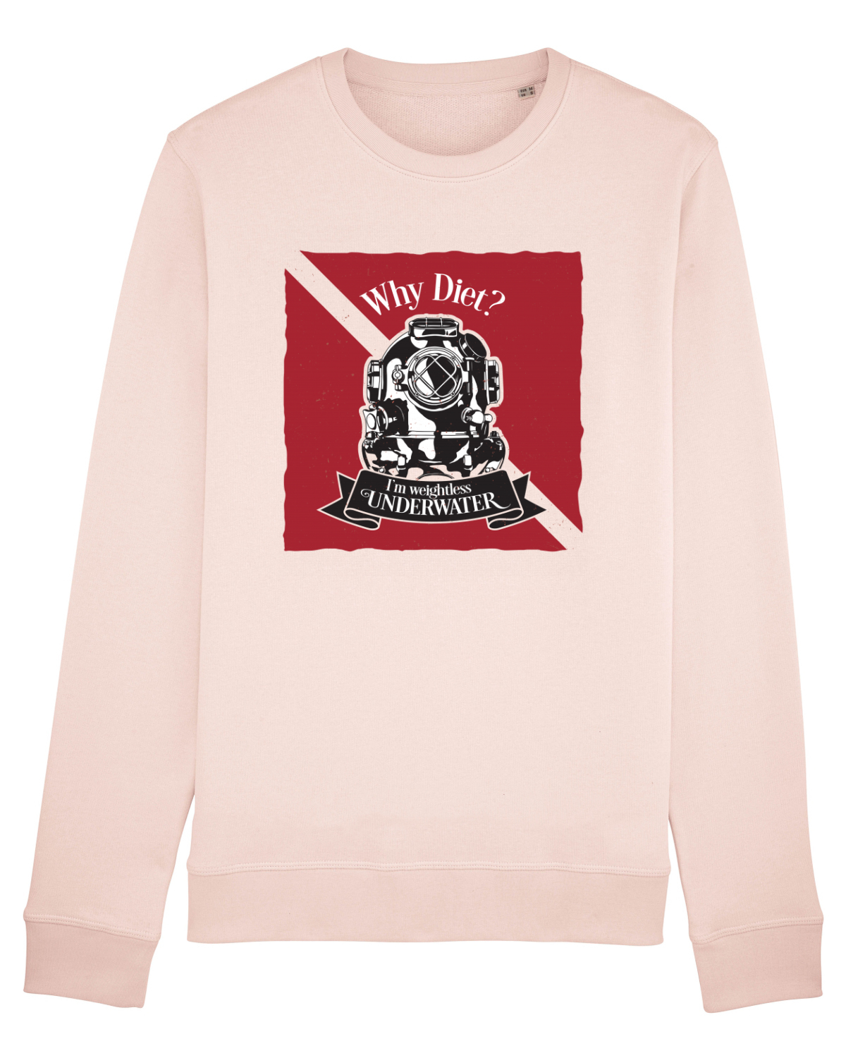 Bluză mânecă lungă Unisex Rise Candy Pink