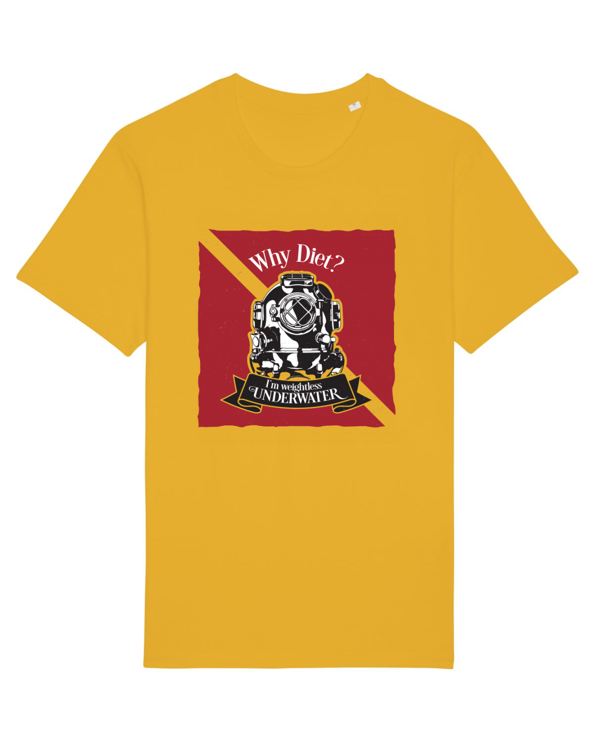 Tricou mânecă scurtă Unisex Rocker Spectra Yellow