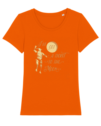I've Got A Ticket To The Moon Bright Orange