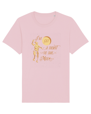 I've Got A Ticket To The Moon Cotton Pink