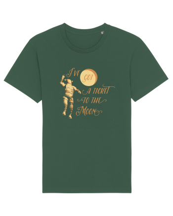 I've Got A Ticket To The Moon Bottle Green
