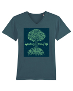 Legendary Tree Of Life Tricou mânecă scurtă guler V Bărbat Presenter